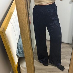 Reformation Blue silk pants